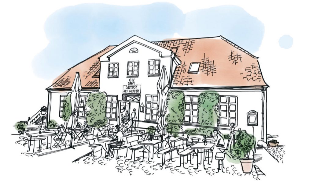 Gasthof Alt Sieseby von 1867 – Der Gasthof in Sieseby an der Schlei