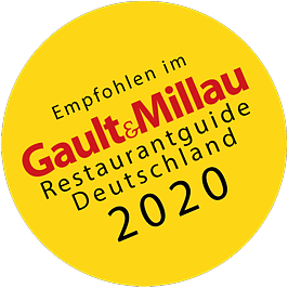 Logo: Empfohlen im Gault+Millau 2020.